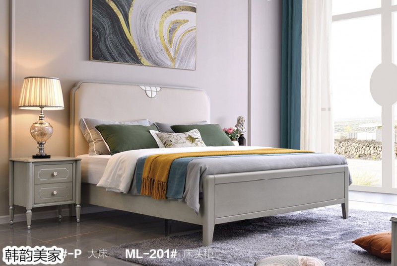 韓韻美家·莫蘭迪灰系列美式輕奢家具14