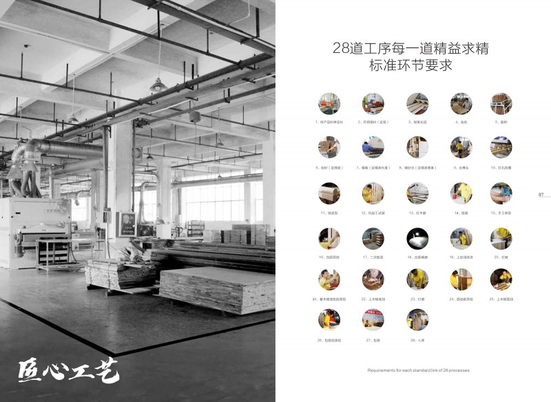 歌樂美現代文藝白蠟木家具5