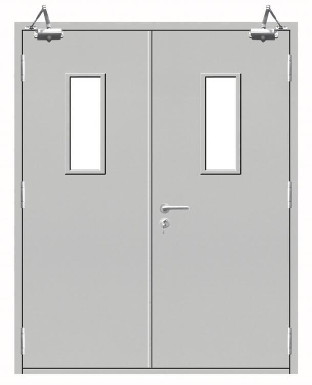 鋼質(zhì)隔熱防火通道門