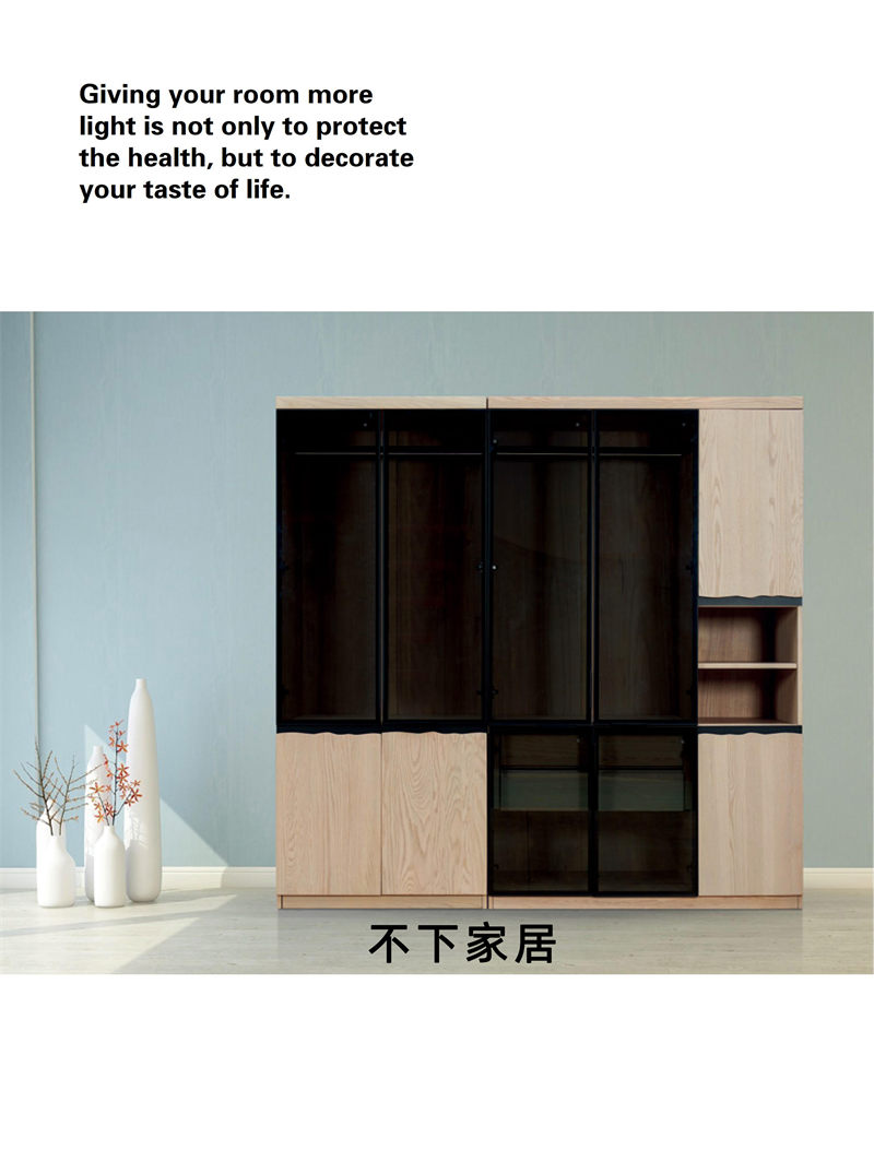 不下家居簡約風格北美紅橡家具46