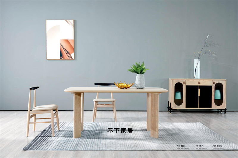 不下家居簡約風格北美紅橡家具54