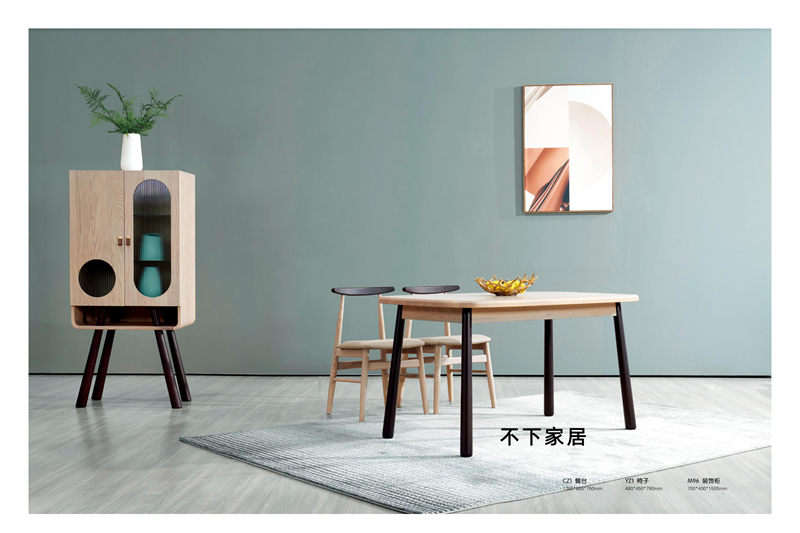 不下家居簡約風格北美紅橡家具64