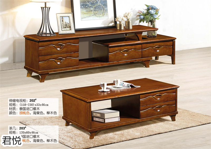 江西南康永生家具·君悅橡木客廳家具41