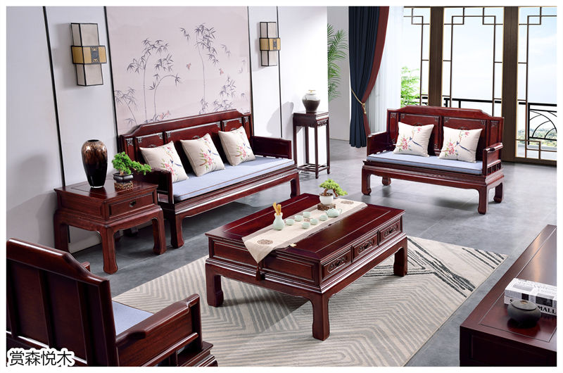 華祥聚品·賞森悅木 新古典印尼紫檀家具7