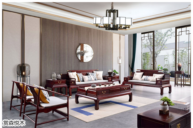 華祥聚品·賞森悅木 新古典印尼紫檀家具11