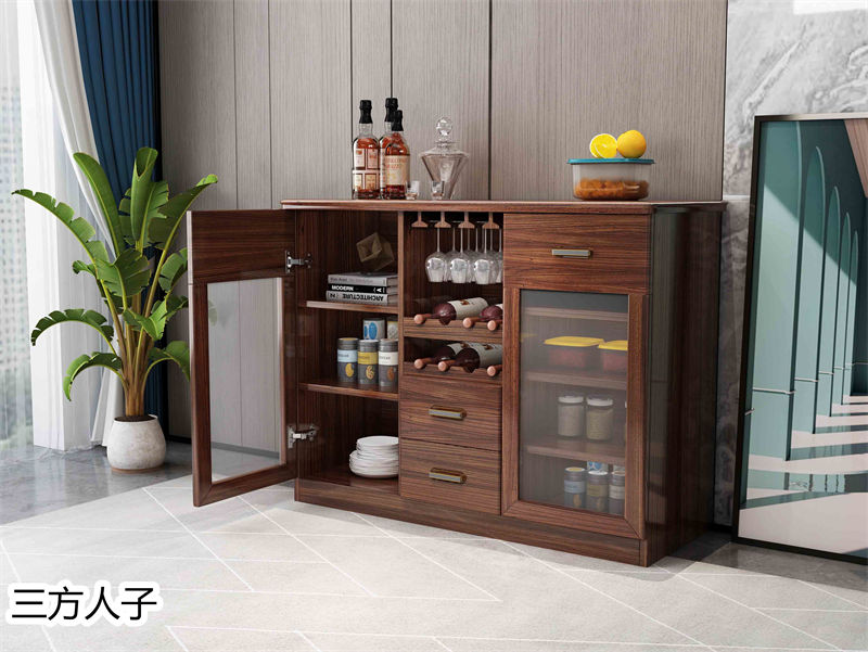 三方人子現代極簡風格烏金木家具28