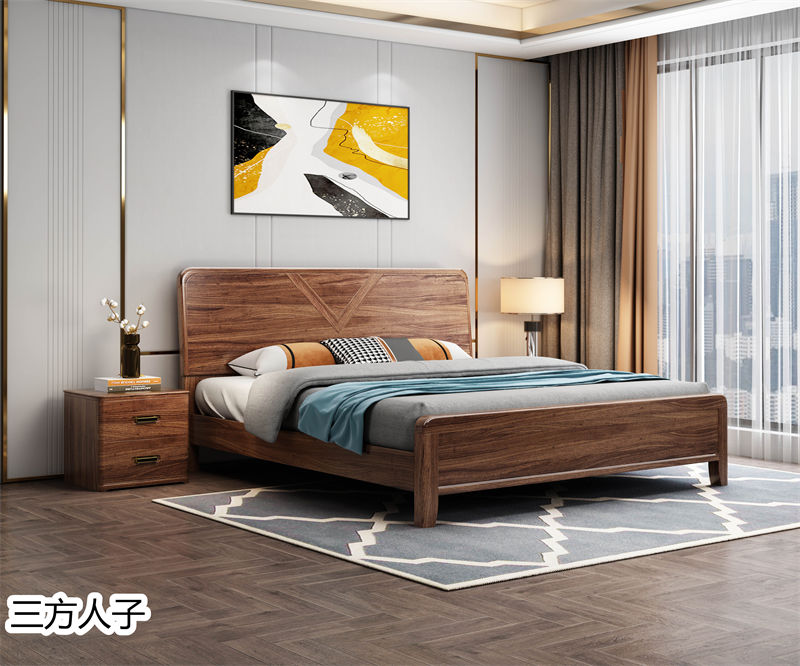 三方人子現代極簡風格烏金木家具51