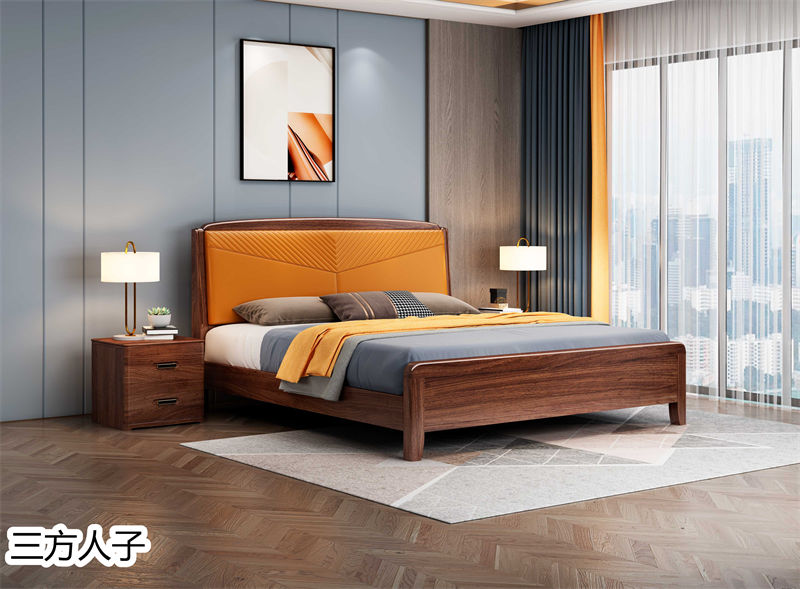 三方人子現代極簡風格烏金木家具62