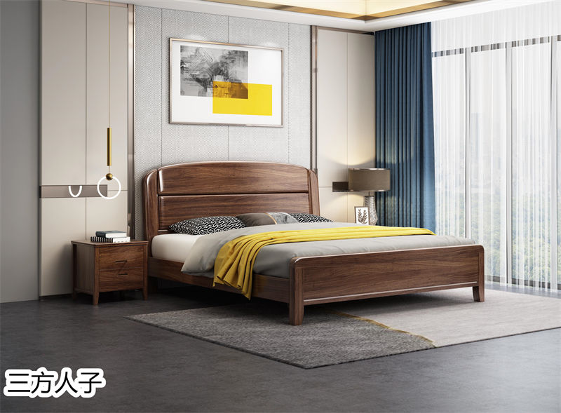三方人子現代極簡風格烏金木家具64