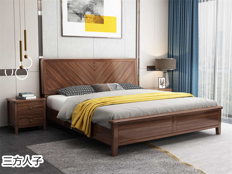 三方人子現代極簡風格烏金木家具67