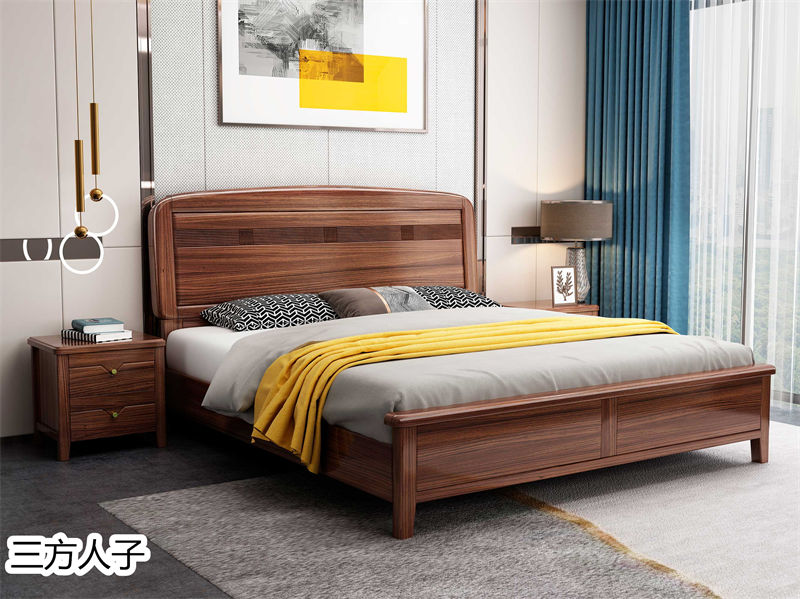 三方人子現代極簡風格烏金木家具69