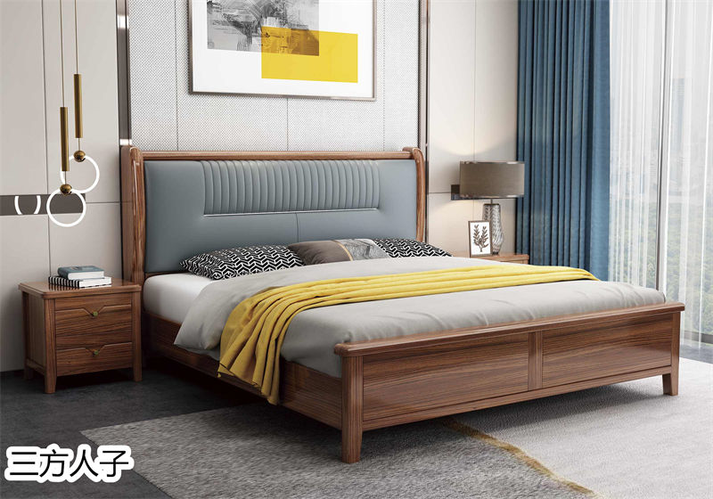 三方人子現代極簡風格烏金木家具70