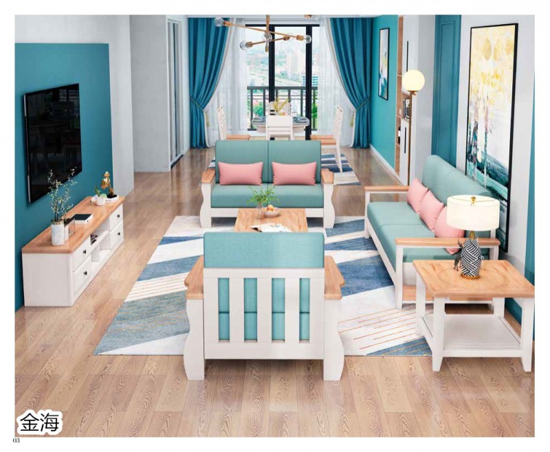 金海家具·清新極簡實木家具2
