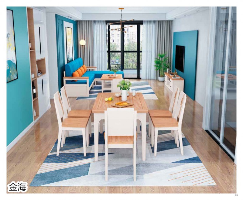 金海家具·清新極簡實木家具12