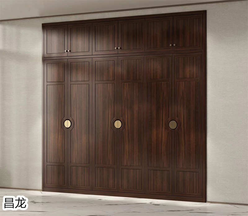 昌龍新中式烏金木家具8