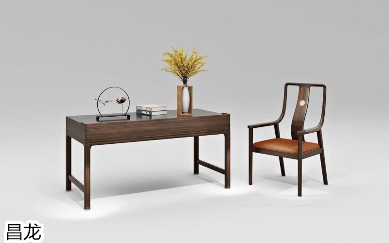 昌龍新中式烏金木家具21