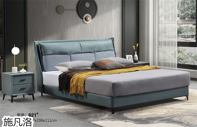 施凡洛輕奢極簡風格軟體床2