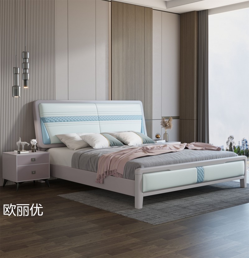 歐麗優輕奢風格星空灰系列家具3