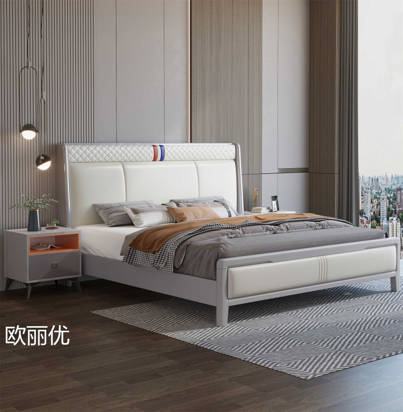 歐麗優輕奢風格星空灰系列家具5