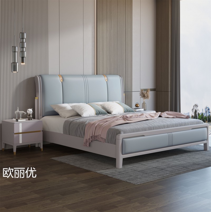 歐麗優輕奢風格星空灰系列家具6