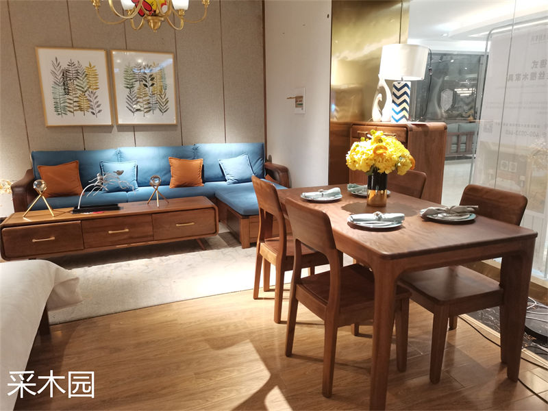 采木園&middot;誰最美 新德式金絲檀木家具展廳實拍5