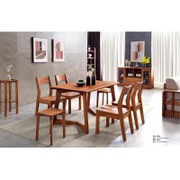 安德穩(wěn)南美胡桃木木蠟油原木家具：方桌386#