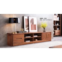 安德穩南美胡桃木木蠟油原木家具：電視柜210#