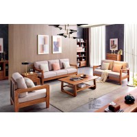 安德穩(wěn)南美胡桃木木蠟油原木家具：123沙發(fā)888#