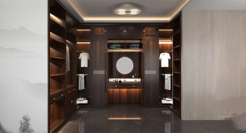 新中式風(fēng)格烏金木家具 (9)