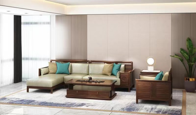 新中式風(fēng)格烏金木家具 (12)