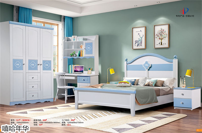 嘻哈年華青少年兒童實(shí)木套房家具7