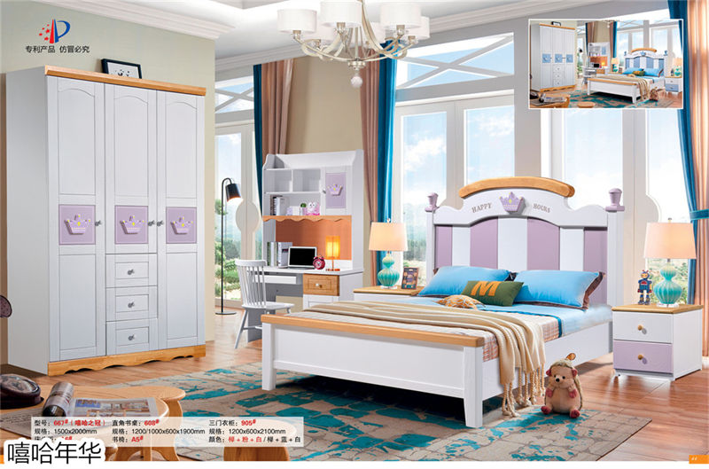 嘻哈年華青少年兒童實(shí)木套房家具11