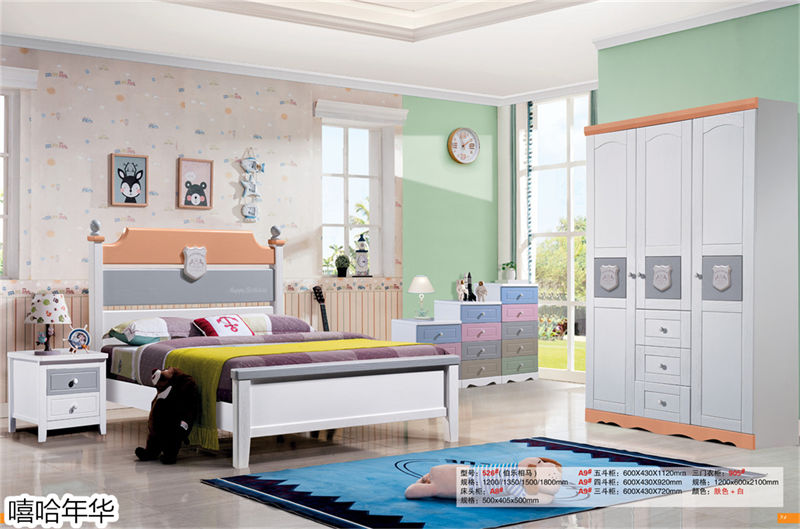 嘻哈年華青少年兒童實(shí)木套房家具16