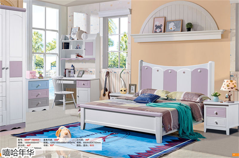 嘻哈年華青少年兒童實(shí)木套房家具33