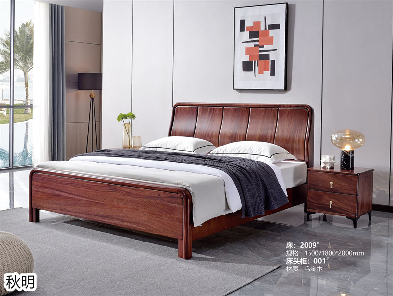 秋明家具烏金木套房家具14