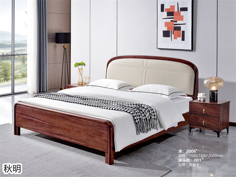 秋明家具烏金木套房家具16