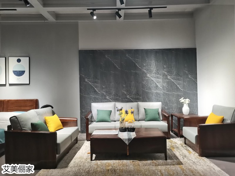 艾美儷家·可可西里現代極簡家具展廳實拍1