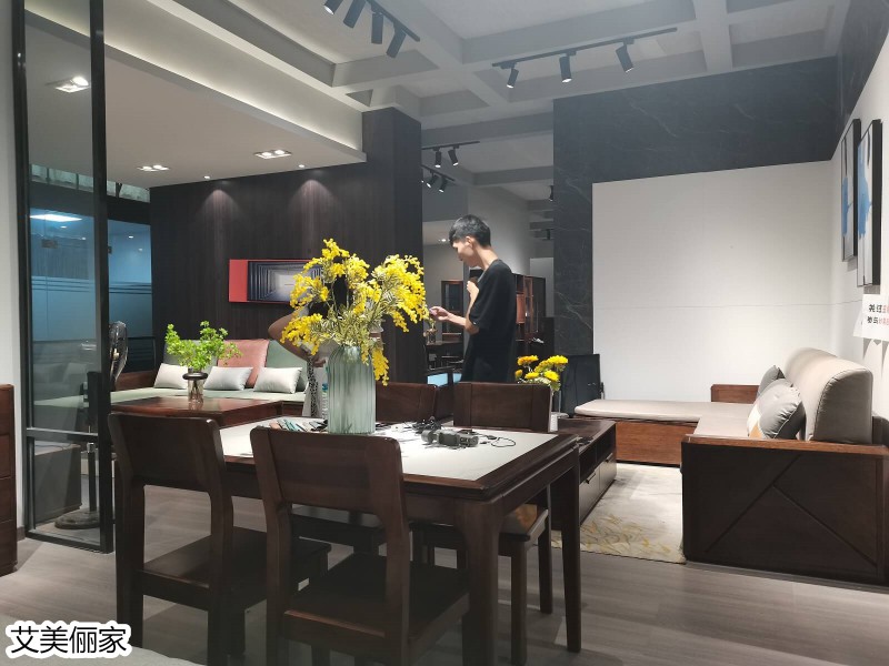 艾美儷家·可可西里現代極簡家具展廳實拍9