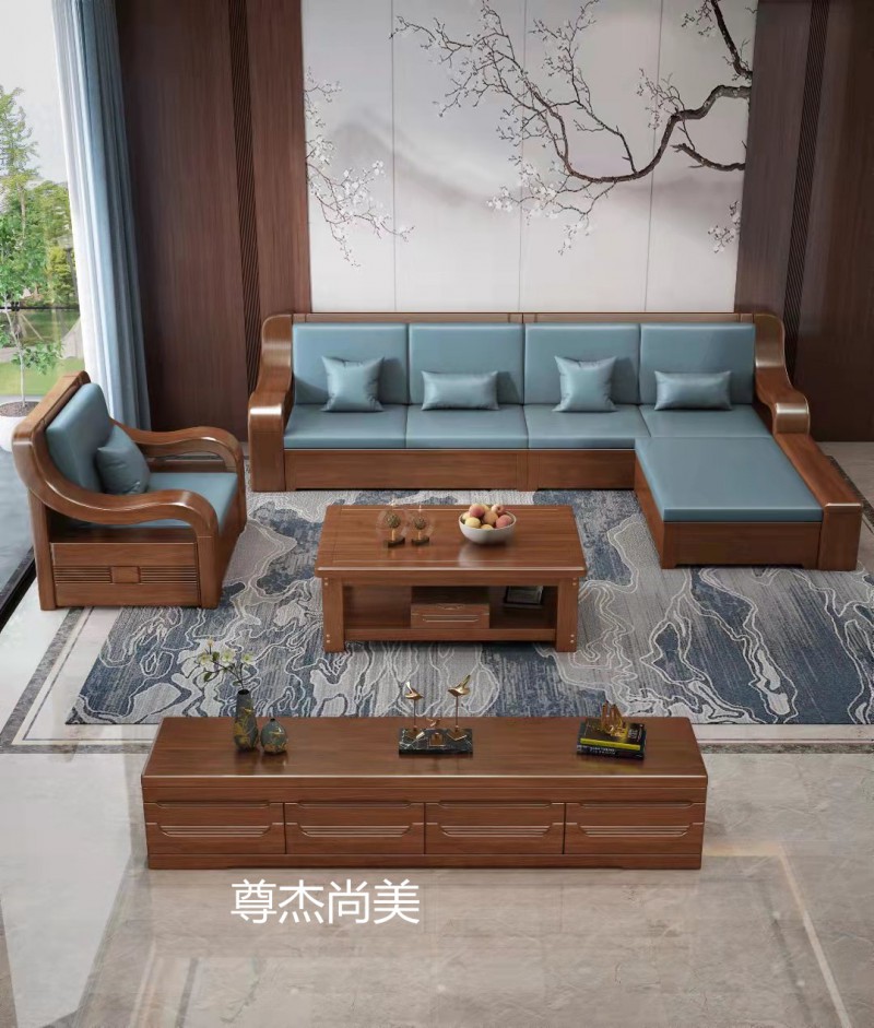 尊杰尚美現(xiàn)代中式沙發(fā)