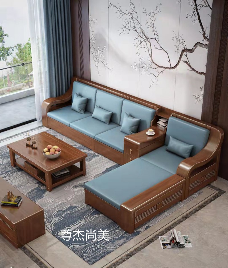 尊杰尚美現(xiàn)代中式沙發(fā)