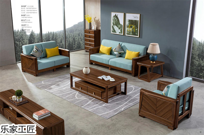 樂(lè)家工匠巴新黑胡桃家具4