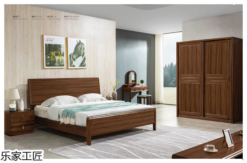 樂(lè)家工匠巴新黑胡桃家具30