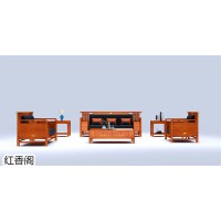 江西南康新中式、新古典紅木家具,龍回紅別墅、酒店紅木家具工程定制,紅香閣紅木家具公司