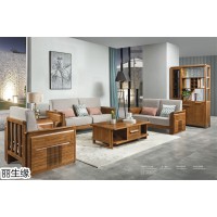 臻木記現(xiàn)代極簡南洋金檀木家具，江西南康南洋金檀木套房廠家，麗生緣家具有限公司