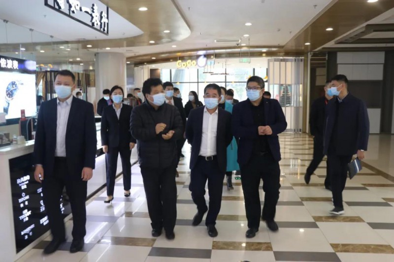 考察南昌國資瀾湖廣場