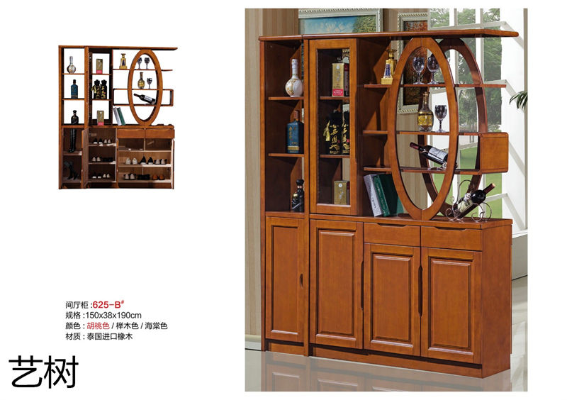 藝樹家具實木間廳柜、酒柜、鞋柜、電視柜、書柜18
