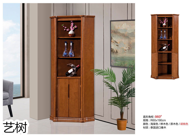 藝樹家具實木間廳柜、酒柜、鞋柜、電視柜、書柜60