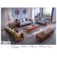 康龍韻意新中式風格北美紅橡家具,江西南康新中式紅橡套房家具廠家,康之龍家具