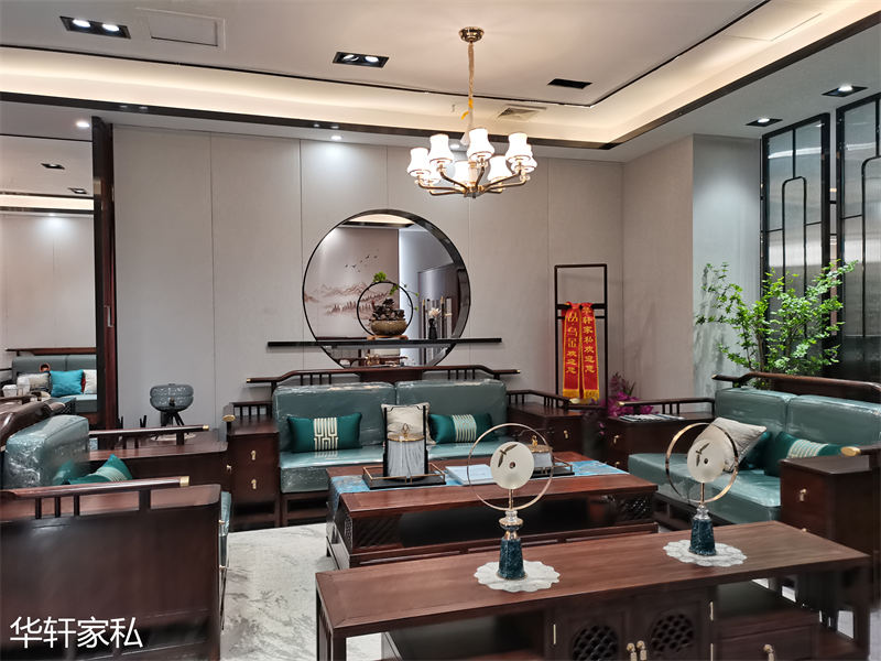 華軒家私“一品烏金”家具展廳實拍3