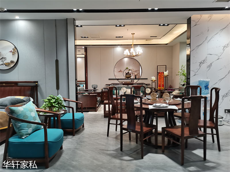 華軒家私“一品烏金”家具展廳實拍5